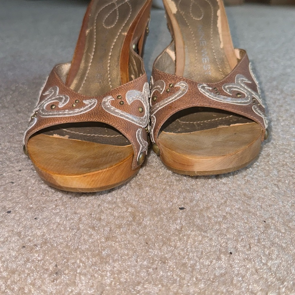 Heels, Good Condition Nine West, Vintage, Vintage Condition - Picture 12 of 14